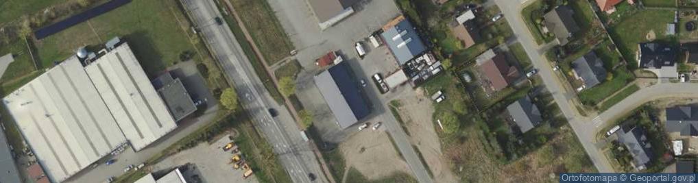 Zdjęcie satelitarne DHL POP ŻABKA