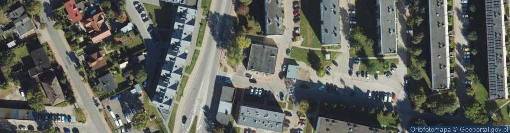 Zdjęcie satelitarne DHL POP ŻABKA