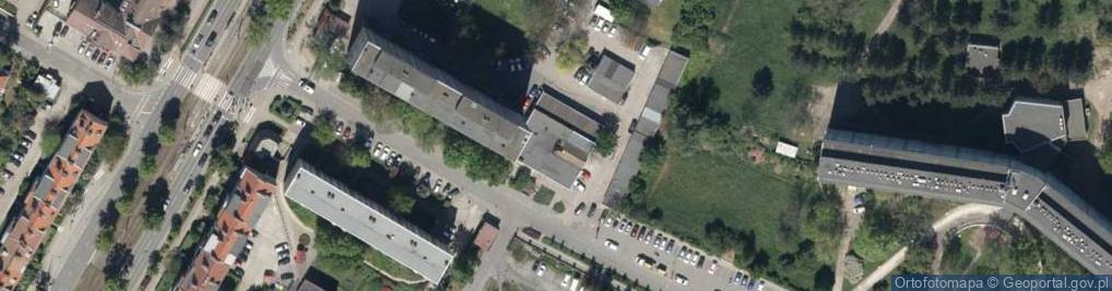 Zdjęcie satelitarne DHL POP ŻABKA