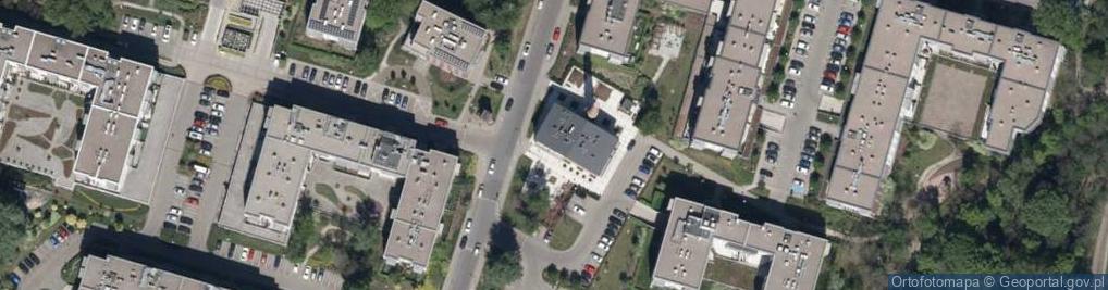 Zdjęcie satelitarne DHL POP ŻABKA