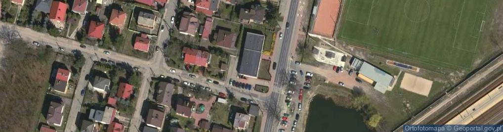 Zdjęcie satelitarne DHL POP ŻABKA