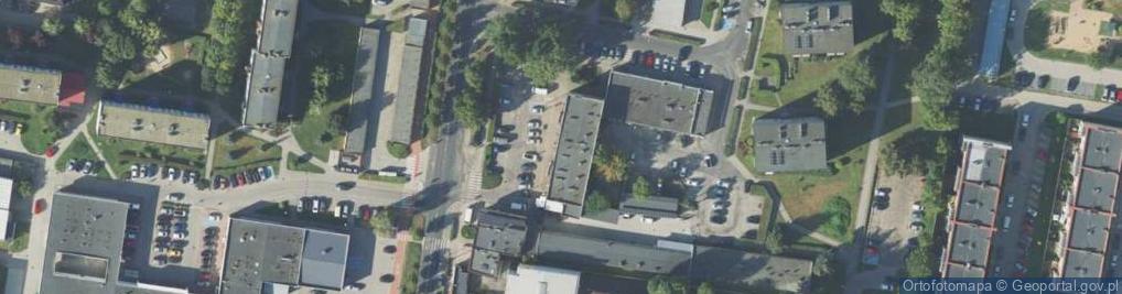 Zdjęcie satelitarne DHL POP ŻABKA