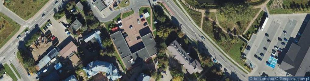 Zdjęcie satelitarne DHL POP ŻABKA