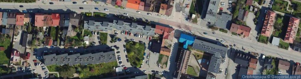 Zdjęcie satelitarne DHL POP ŻABKA