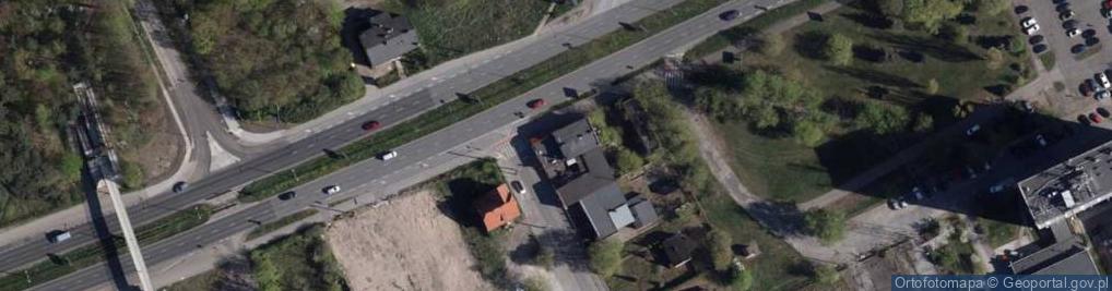 Zdjęcie satelitarne DHL POP ŻABKA