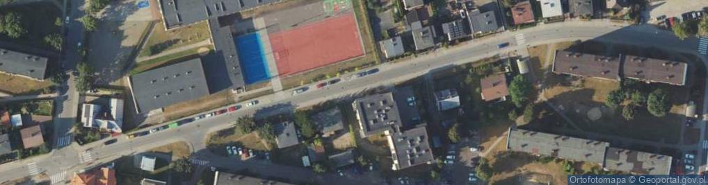 Zdjęcie satelitarne DHL POP ŻABKA