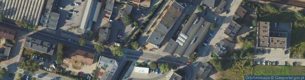 Zdjęcie satelitarne DHL POP ŻABKA