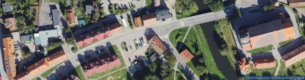 Zdjęcie satelitarne DHL POP ŻABKA