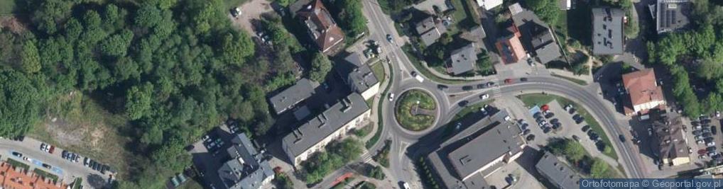 Zdjęcie satelitarne DHL POP ŻABKA