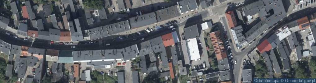 Zdjęcie satelitarne DHL POP ŻABKA