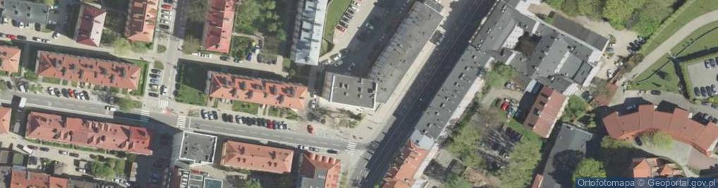 Zdjęcie satelitarne DHL POP ŻABKA