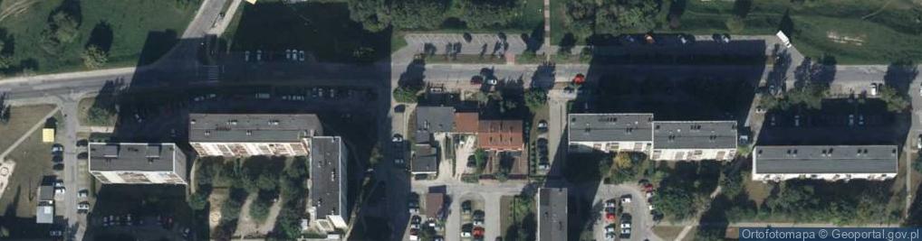 Zdjęcie satelitarne DHL POP ŻABKA