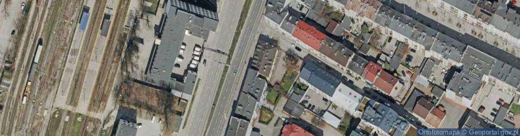 Zdjęcie satelitarne DHL POP ŻABKA