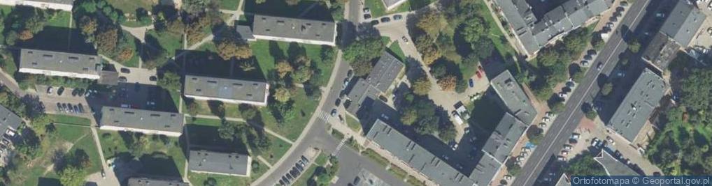 Zdjęcie satelitarne DHL POP ŻABKA