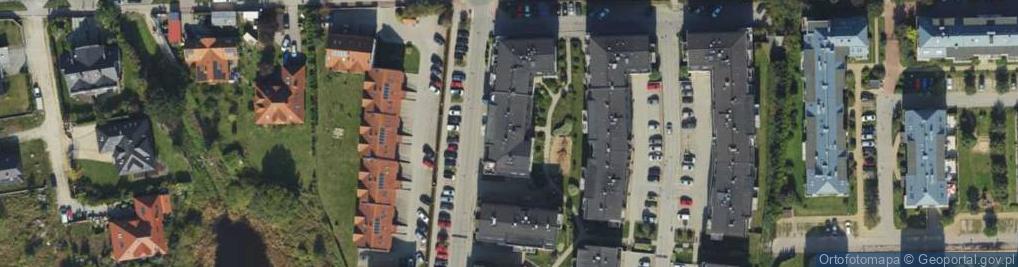 Zdjęcie satelitarne DHL POP ŻABKA