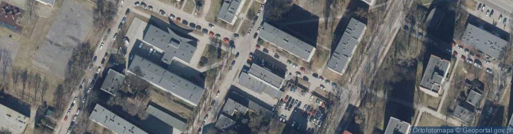 Zdjęcie satelitarne DHL POP ŻABKA