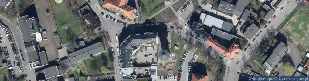 Zdjęcie satelitarne DHL POP ŻABKA