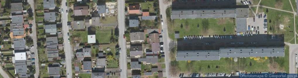 Zdjęcie satelitarne DHL POP ŻABKA