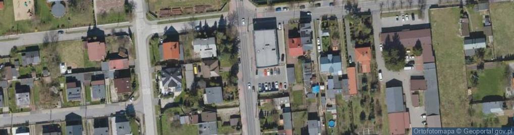 Zdjęcie satelitarne DHL POP ŻABKA