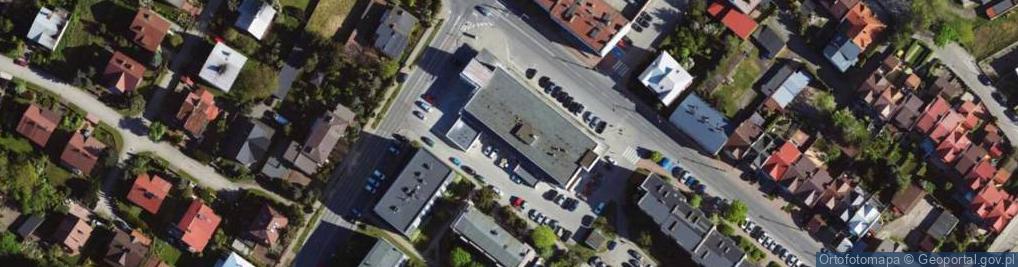 Zdjęcie satelitarne DHL POP ŻABKA