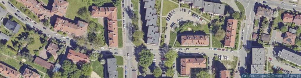 Zdjęcie satelitarne DHL POP ŻABKA