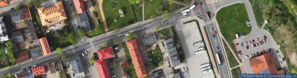 Zdjęcie satelitarne DHL POP ŻABKA