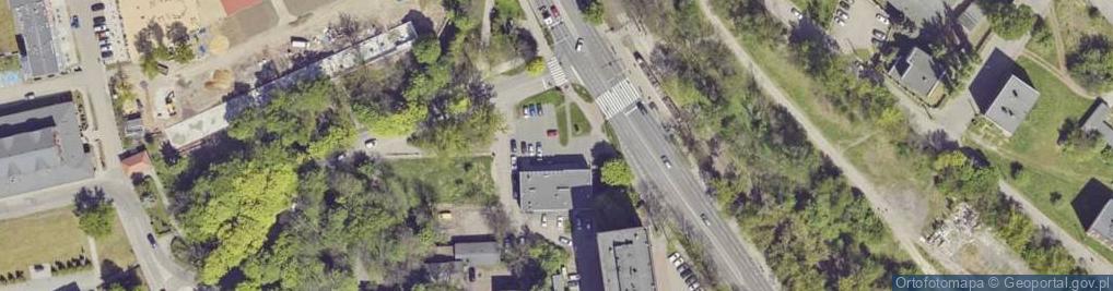 Zdjęcie satelitarne DHL POP ŻABKA