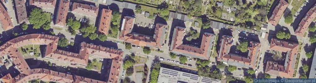 Zdjęcie satelitarne DHL POP ŻABKA