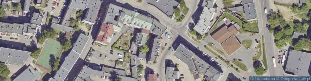 Zdjęcie satelitarne DHL POP ŻABKA