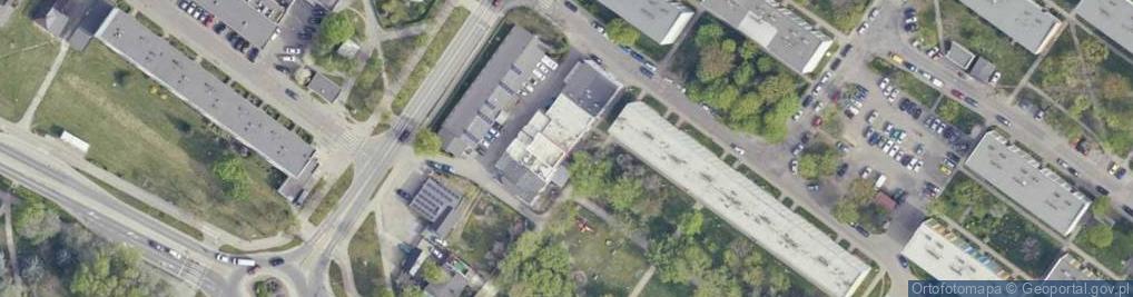Zdjęcie satelitarne DHL POP ŻABKA