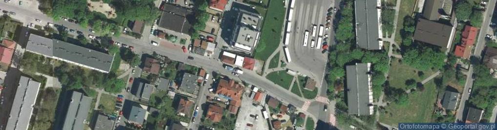 Zdjęcie satelitarne DHL POP ŻABKA