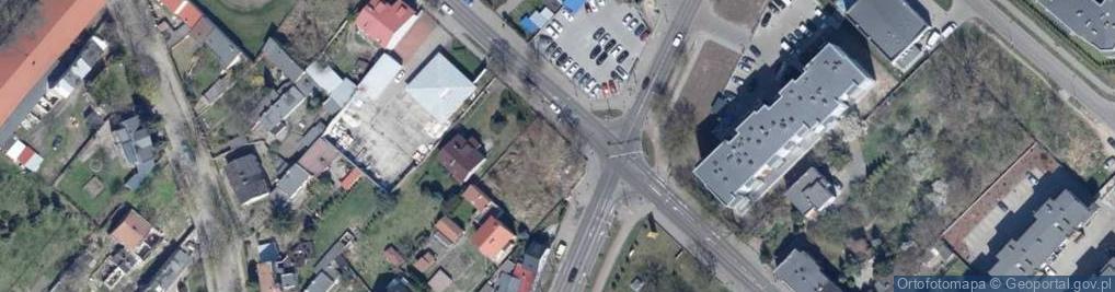 Zdjęcie satelitarne DHL POP ŻABKA
