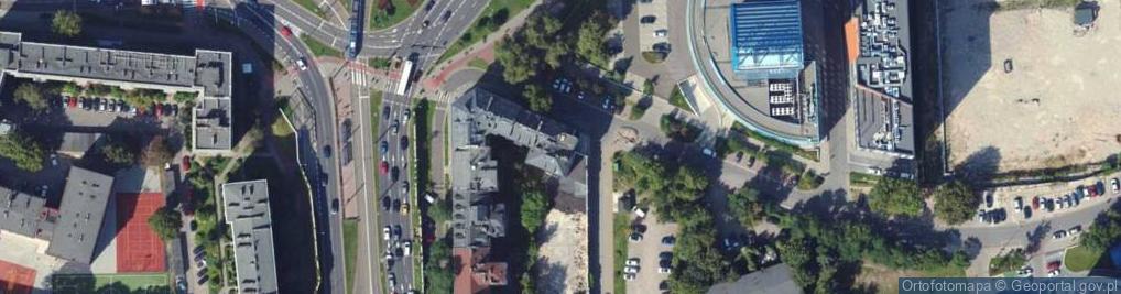 Zdjęcie satelitarne DHL POP ŻABKA