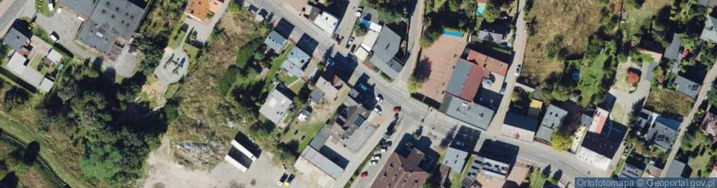 Zdjęcie satelitarne DHL POP ŻABKA