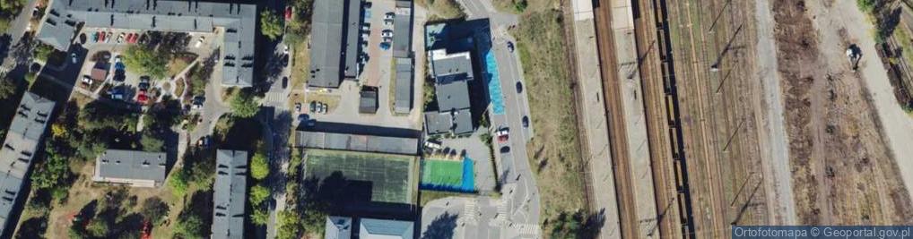 Zdjęcie satelitarne DHL POP ŻABKA
