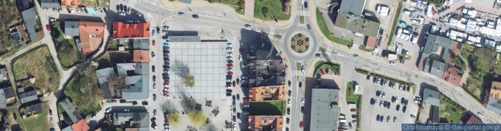 Zdjęcie satelitarne DHL POP ŻABKA