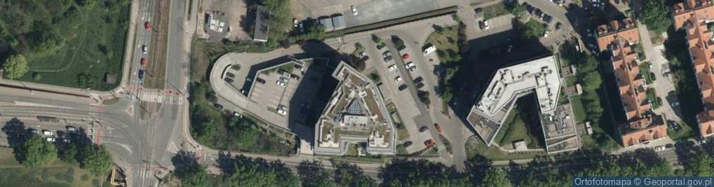 Zdjęcie satelitarne DHL POP ŻABKA