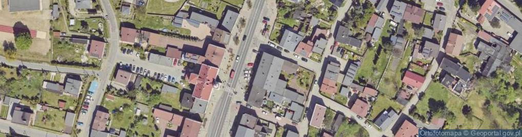 Zdjęcie satelitarne DHL POP ŻABKA