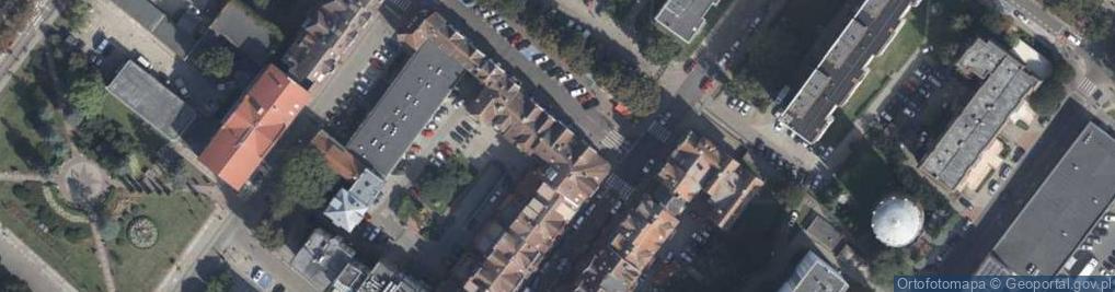 Zdjęcie satelitarne DHL POP ŻABKA