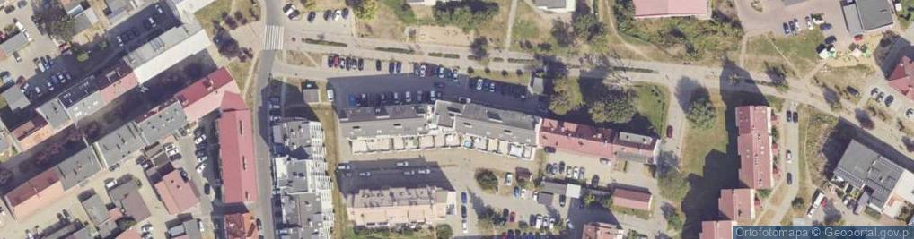 Zdjęcie satelitarne DHL POP ŻABKA