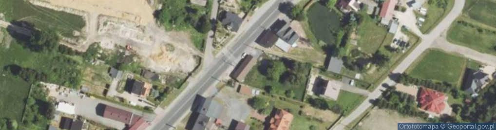 Zdjęcie satelitarne DHL POP ŻABKA