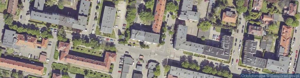 Zdjęcie satelitarne DHL POP ŻABKA