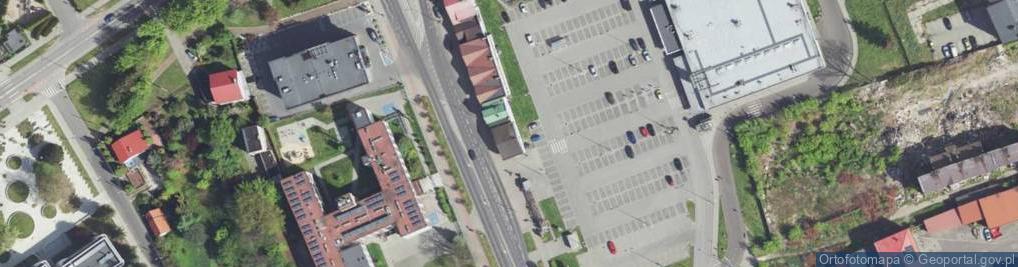 Zdjęcie satelitarne DHL POP ŻABKA