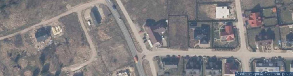 Zdjęcie satelitarne DHL POP ŻABKA