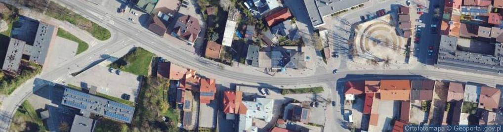 Zdjęcie satelitarne DHL POP ŻABKA