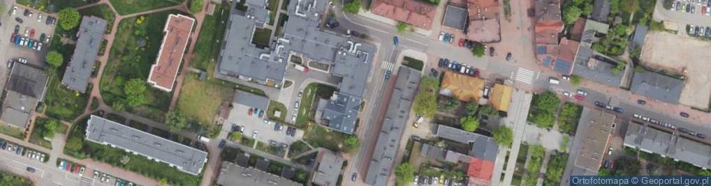 Zdjęcie satelitarne DHL POP ŻABKA