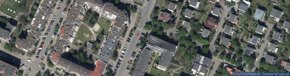 Zdjęcie satelitarne DHL POP ŻABKA