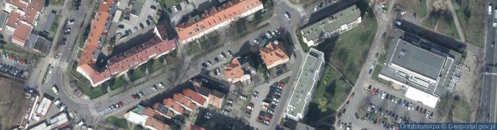 Zdjęcie satelitarne DHL POP ŻABKA