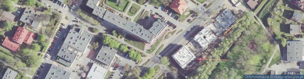 Zdjęcie satelitarne DHL POP ŻABKA
