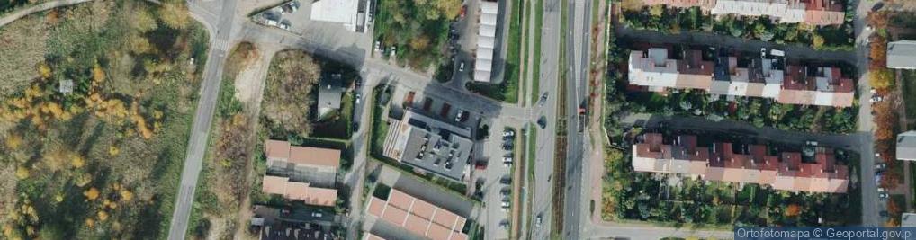 Zdjęcie satelitarne DHL POP ŻABKA
